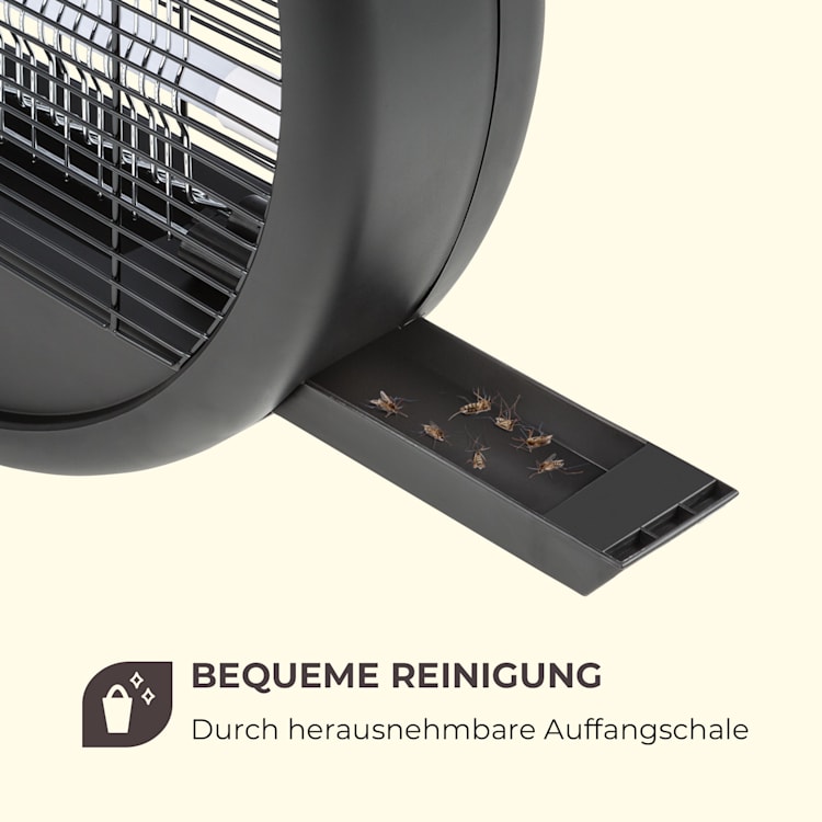 Skyfall RD Insektenvernichter 3,5W 150m² LEDs Auffangschale Kordel schwarz