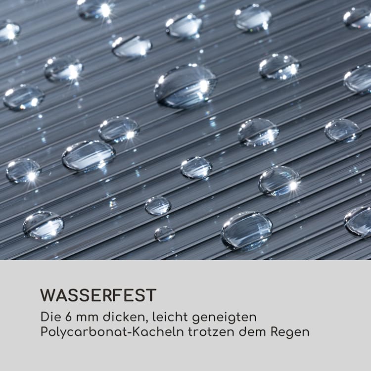 Pantheon Solid Sky Expand Pavillon 3 x 2,5 x 3 m Aluminium Polycarbonat