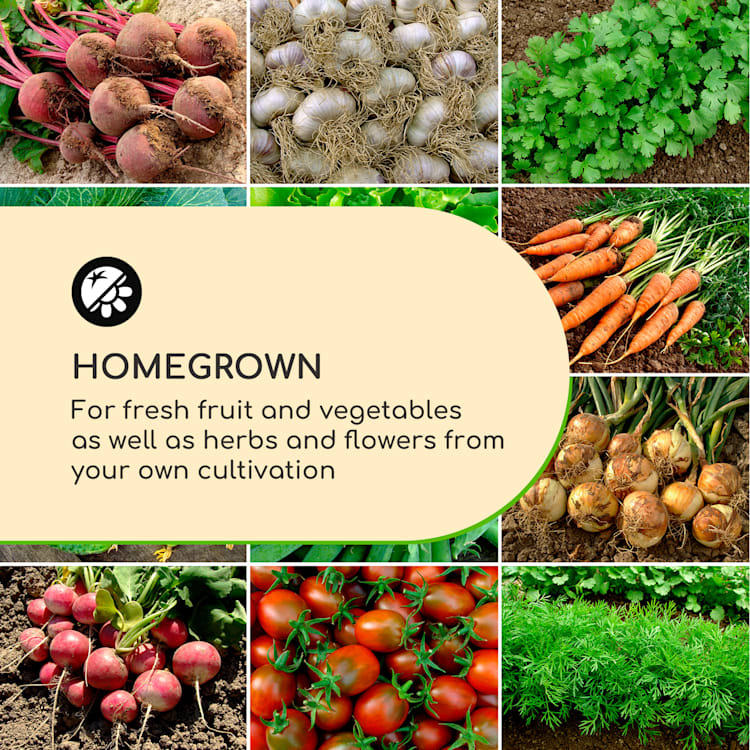 Highgrow Deluxe, леха за цветя 100x76x100cm, поцинкована стомана, сиво