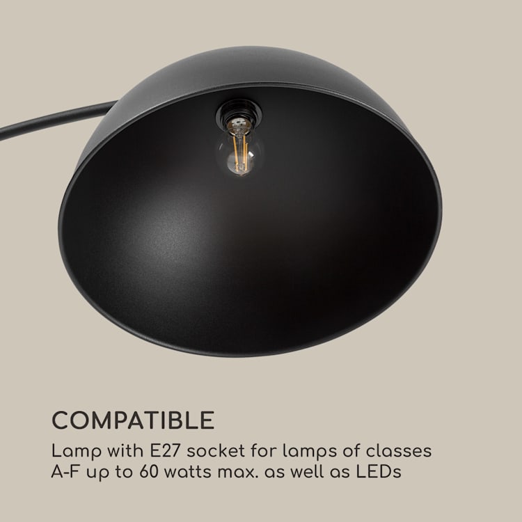Bixente, lampă tip arc, IP23, E27, 60 W max.