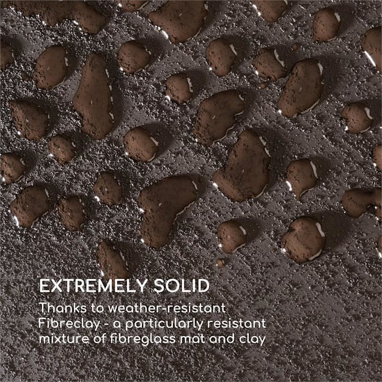 Solid Grow Rust, cvjetnjak, 80 x 38 x 38 cm, vlaknasta boja, hrđava 80 x 38 x 38 cm