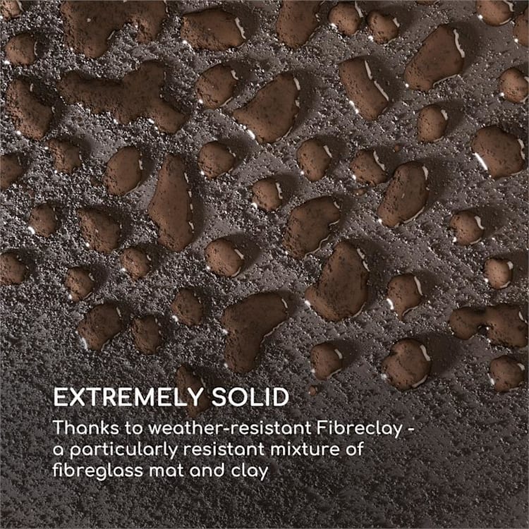 Solid Grow Rust Pflanzgefäß 40 x 80 x 40 cm Fibreclay rostfarben 40 x 80 x 40 cm