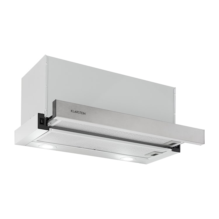 Viola Hotte murale aspirante 60 cm 612m³ / h classe A inox argent