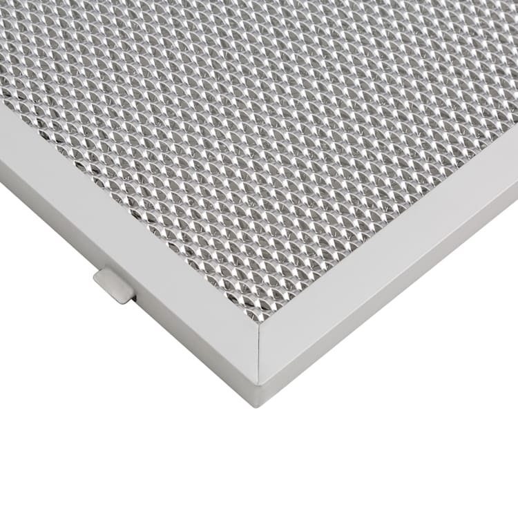 Filtre à graisse en aluminium pour hotte Viola 19,3 x 51,3 cm