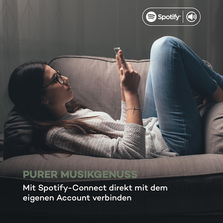 IR-260 Internetradio WLAN USB AUX UPnP 2.8" HCC-Display Fernbedienung Weiß