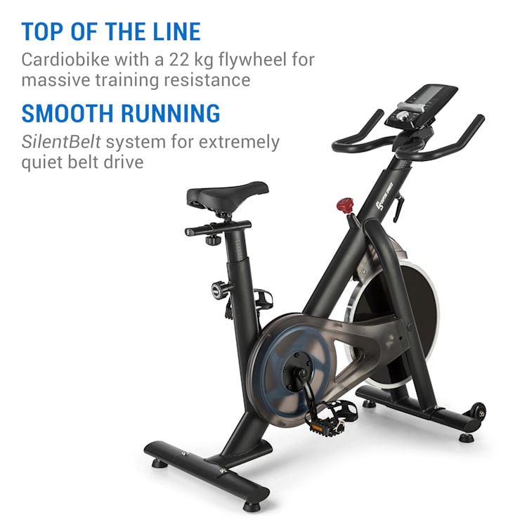 Bicicleta cardio Evo Race Peso Oscilante 22kg Cinzenta Evo Race - 22 kg
