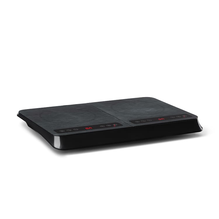 InnoChef Piano cottura a induzione 3400W Touch Control in vetroceramica Nero trasparente