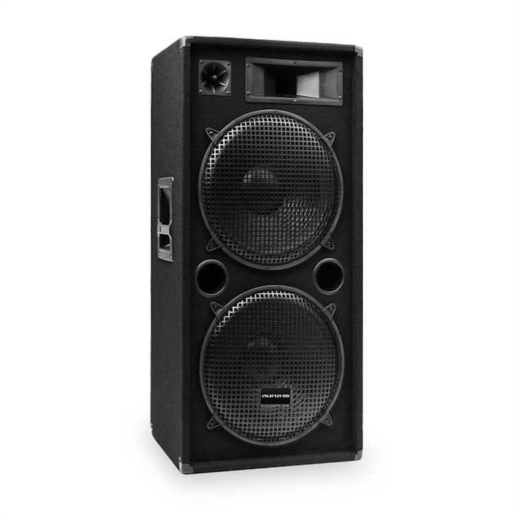 PW-2522 MKII Enceinte de sono passive 2x subwoofer 15" 750 W RMS / 1500 1500 W