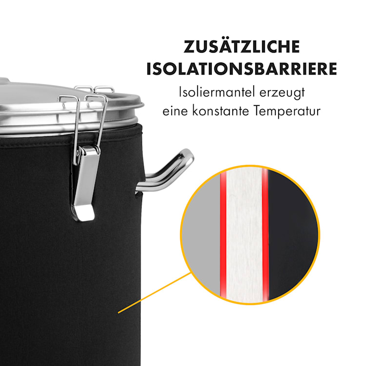 Mundschenk 3XL Maischekessel Isoliermantel 65l Zubehör 65 Ltr