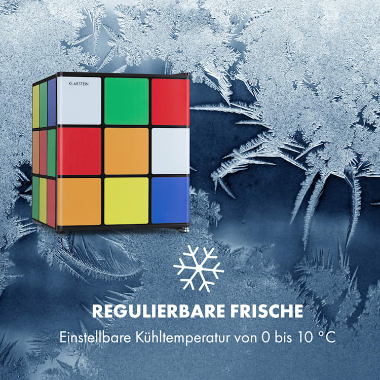 Solve Kühlschrank Mini-Bar 48L Zauberwürfel-Design