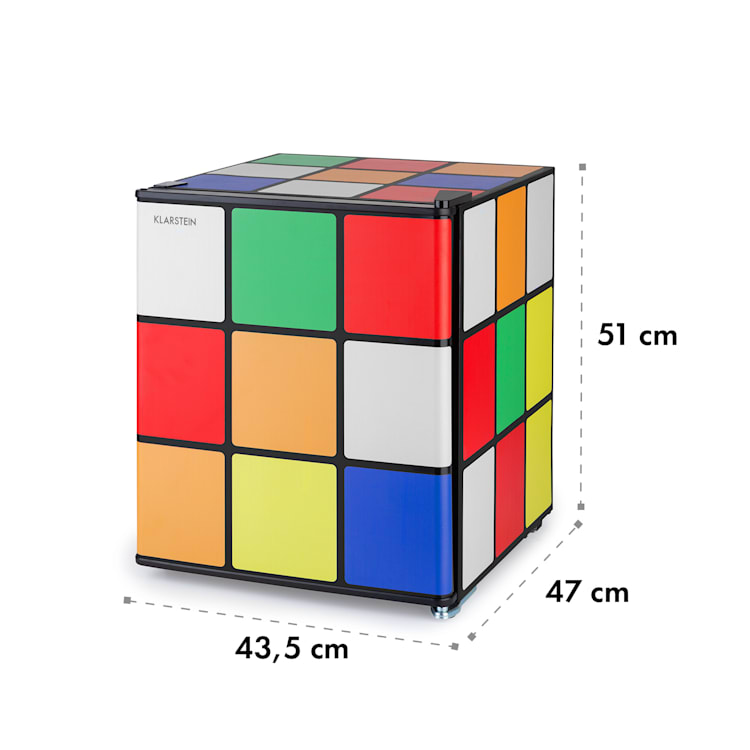 Solve koelkast minibar 48L magische kubus design