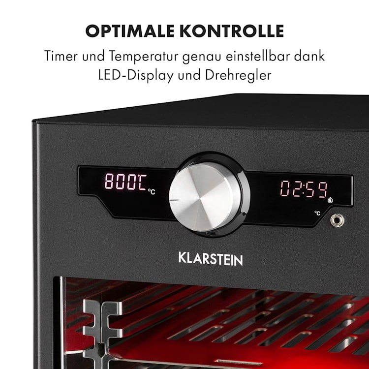 Steakreaktor Core Indoor Grillgerät Hochtemperaturgrill 2100W 800°C