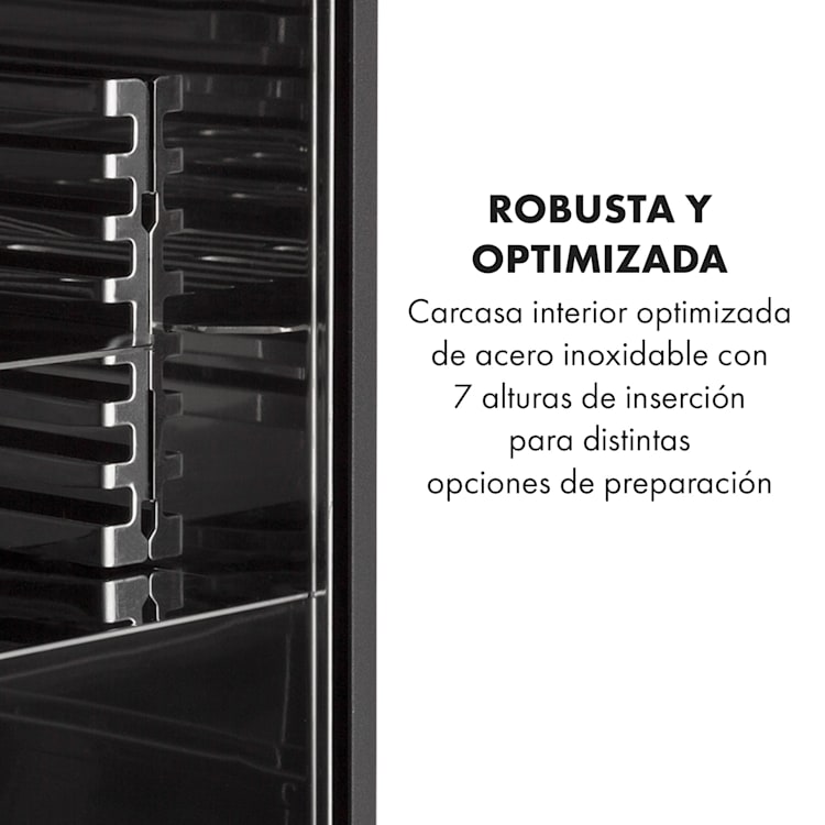 Steakreaktor Core Asador de alta temperatura 2100W 800°C Termómetro de punción