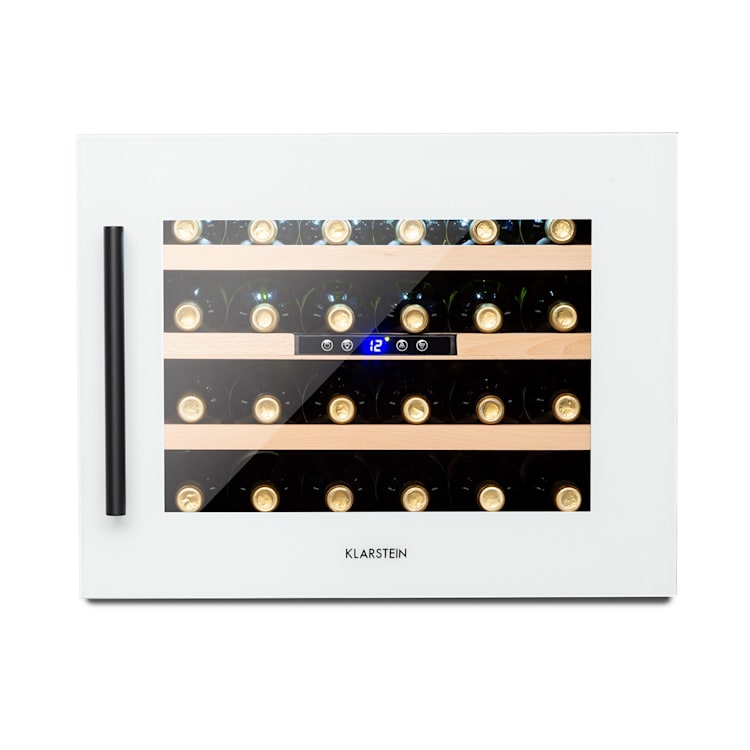 Vinsider 24D Built-In, vinotéka, Quartz Edition, vstavané zariadenie 24_bottles | 1 chladiaca zóna | Biela