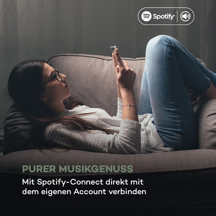 iTuner 320 ME, Sintonizzatore Hi-Fi Digitale, Spotify Connect, BT, App-Control, nero
