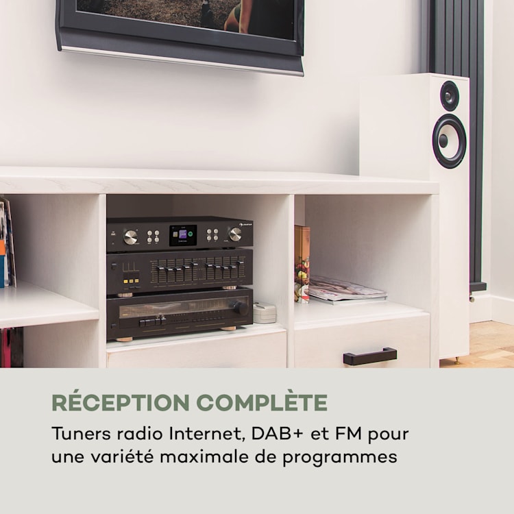 iTuner 320 ME digitale hifi tuner Spotify connect BT app-control zwart