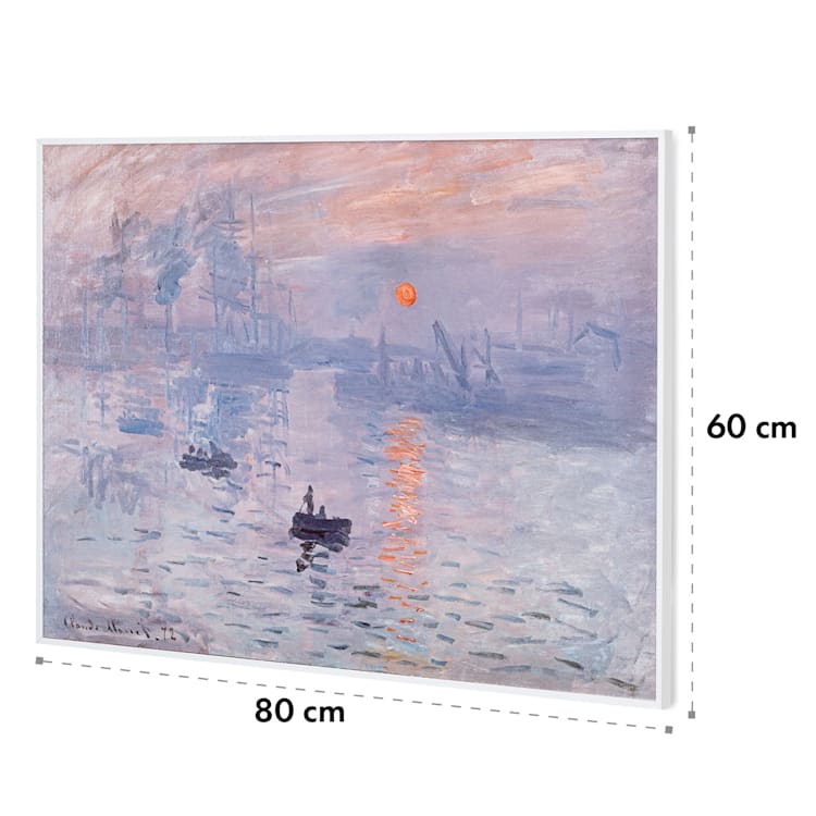 Wonderwall Air Art Smart, infracrveni grijač, 80 x 60 cm, 500 W, aplikacija, izlazak sunca 80 x 60 cm / Design: Sun Rise
