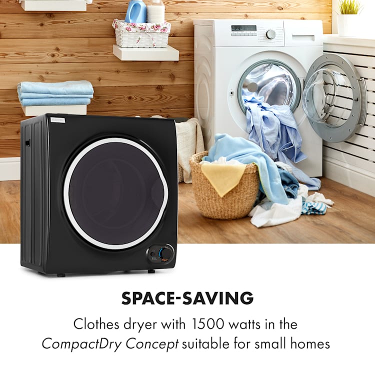 Jet Set 4000 Sèche-linge 4 kg 1400W séchage par évacuation d'air - Noi Noir