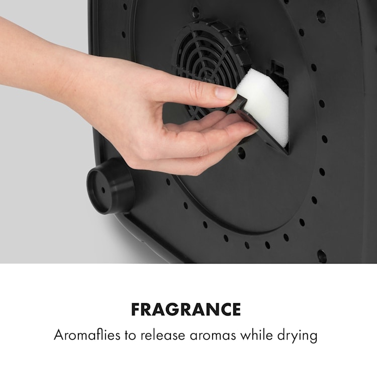 Zap Dry, suszarka na pranie, 820 W, 50 l, dotykowy panel sterowania, wyświetlacz LED, czerwona Czerwony