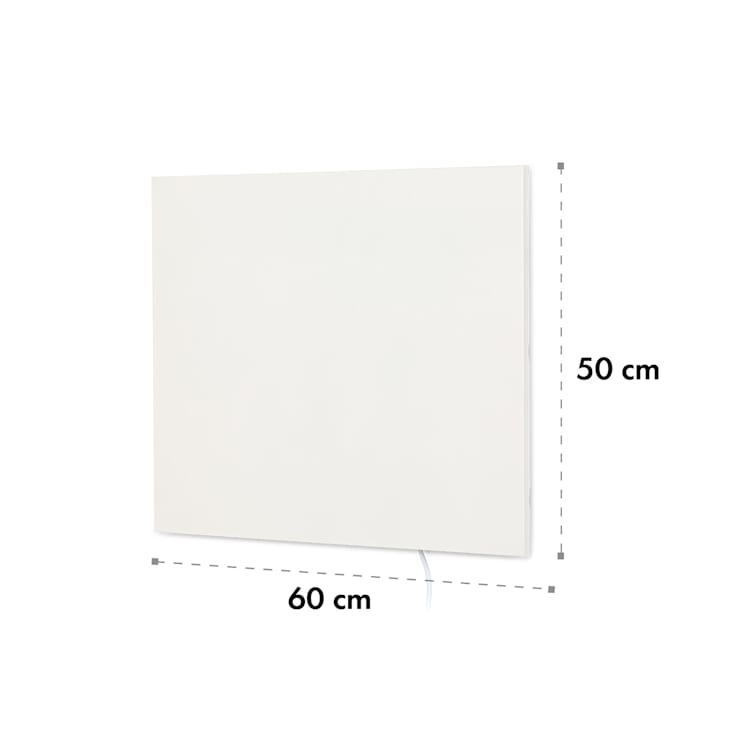 Wonderwall Air Infinite, infrardeči grelec, 60 x 50 cm, 300 W, stenski, daljinski upravljalnik, bela