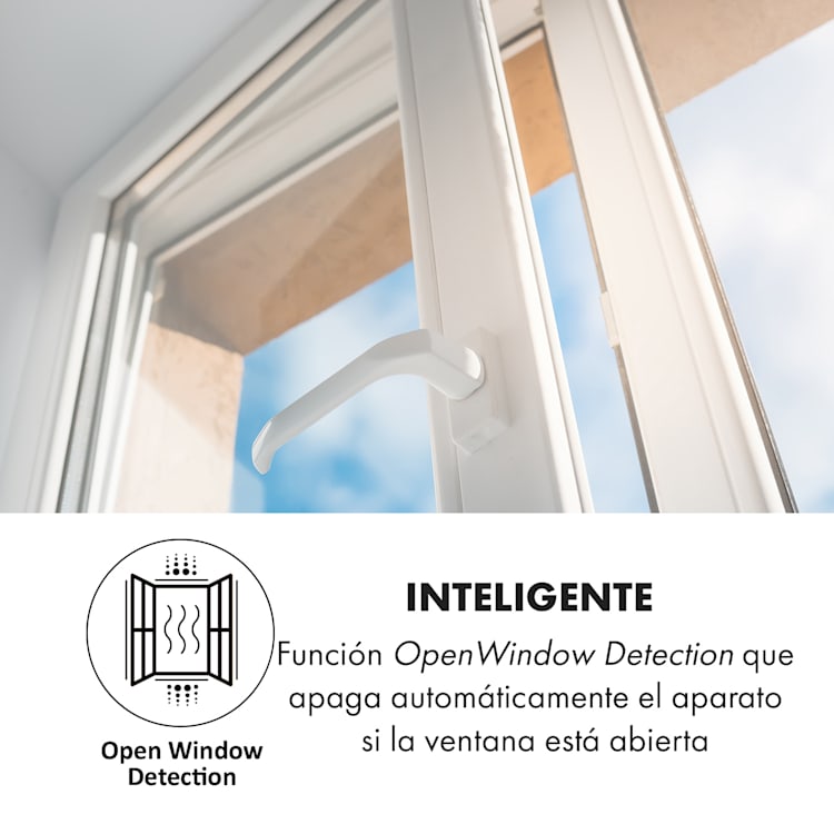 Klarstein Wonderwall Air Infinite Panel calefactor infrarrojo 90x60cm 580W Pared Mando a distancia Blanco 90 x 60 cm / 580 W