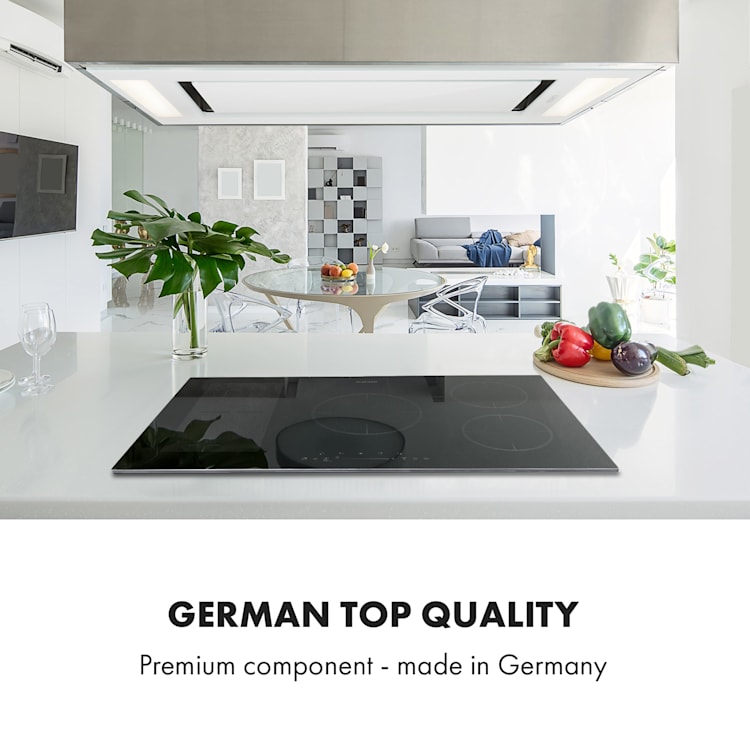Delicatessa 90 Hybrid, płyta indukcyjna do zabudowy, 5 stref, 7400 W 5 | Czarne szkło