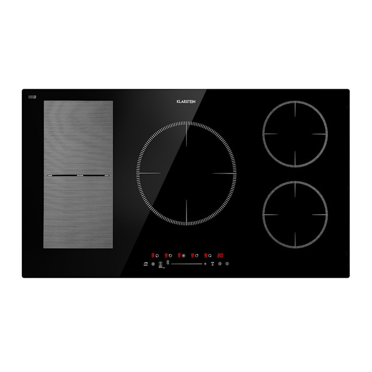Delicatessa 90 Hybrid Placa de inducción encastrable 5 zonas 7400W color negro 5 | Vidrio Negro