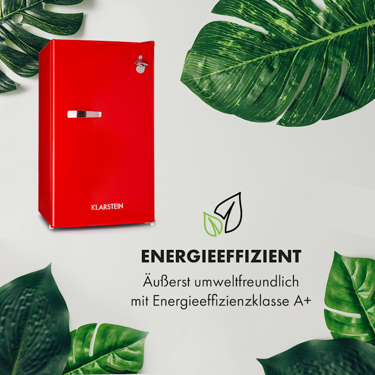 Beercracker 91L Kühlschrank 7 Liter Gefrierfach Flaschenöffner