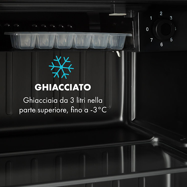 Obsidian - Frigorifero, 46 litri, vano per verdure