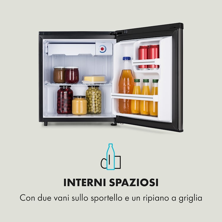 Frigorifero Yummy con vano refrigeratore 45 litri 42dB 45 Ltr | Nero