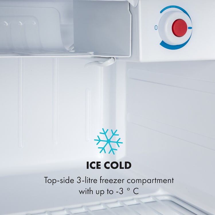 Réfrigérateur Yummy avec compartiment de congélation de 45 litres 42 dB
