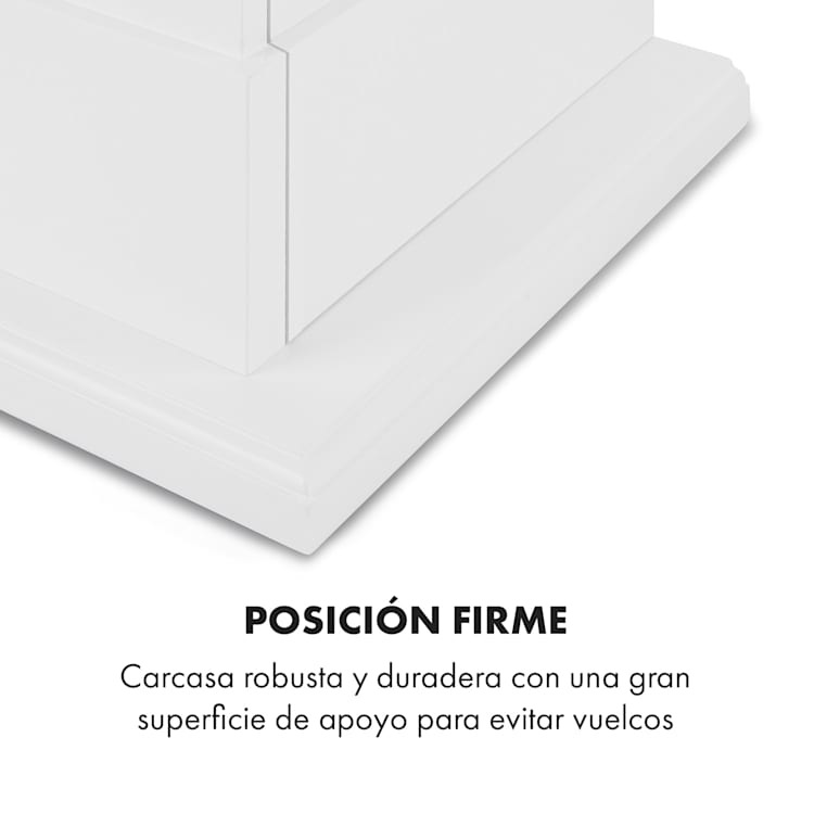 Chimenea de etanol Phantasma Manor 3,4 kW estilo campestre MDF