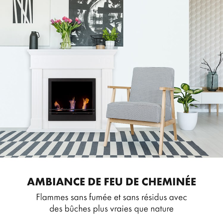Phantasma Manor bio ethanol haard 3,4 kW landhuisstijl MDF