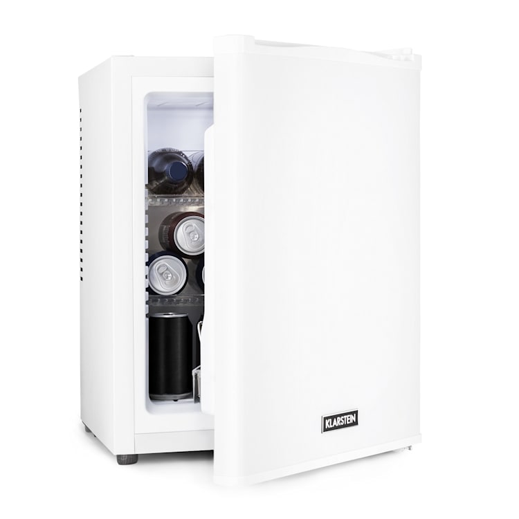Happy Hour 33, mini lodówka, 33 l, 5-15°C, klasa energetyczna G, cicha 25 dB, oświetlenie LED