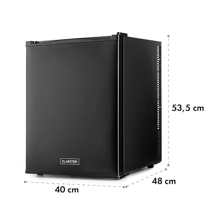 Klarstein Happy Hour Minibar 40L 5-15°C 23 dB LED-Licht 40 Ltr | Schwarz