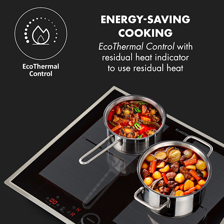 Delicatessa 60 Prime, Induction Hob, 4 Zones, 7000W, Timer, Black 4 | Black