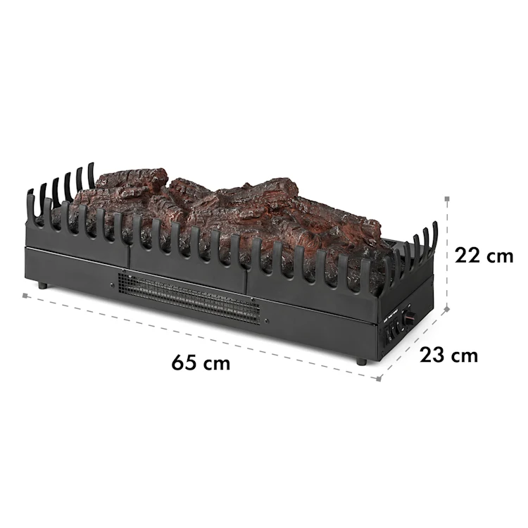 Kamini FXL Electric Fireplace Fireplace Insert 1000/2000W 2 W LED black