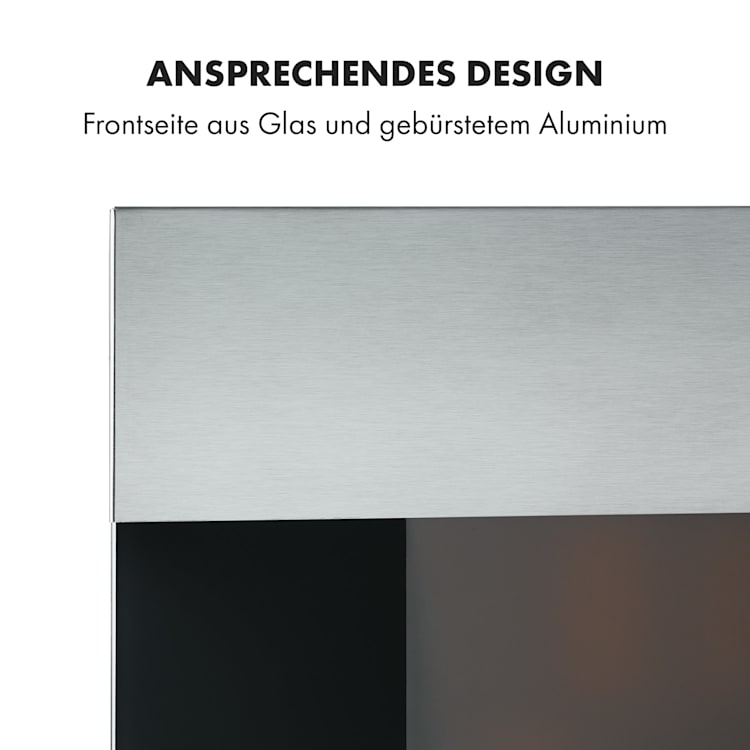 Basel Illumine Elektrokamin Flammenillusion 2000 W 2 Stufen dimmbar