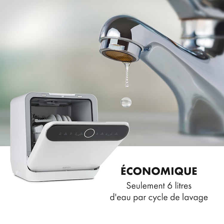 Lave-vaisselle Oceana sur pied sans installation 2 couverts 860 W CEE F
