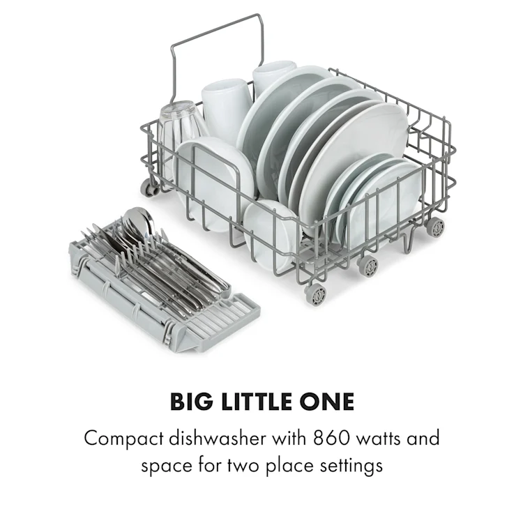 Oceana Dishwasher free-standing installation-free 2 place settings 860W EEC F