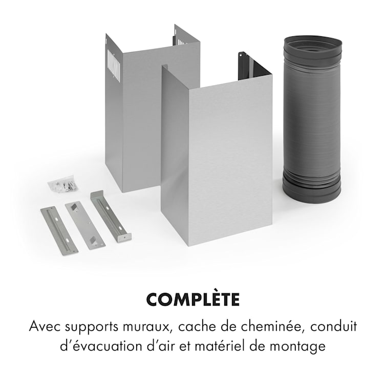 Silver Lining 90 hotte aspirante 90cm 68m³/h, classe A, inox 90 cm