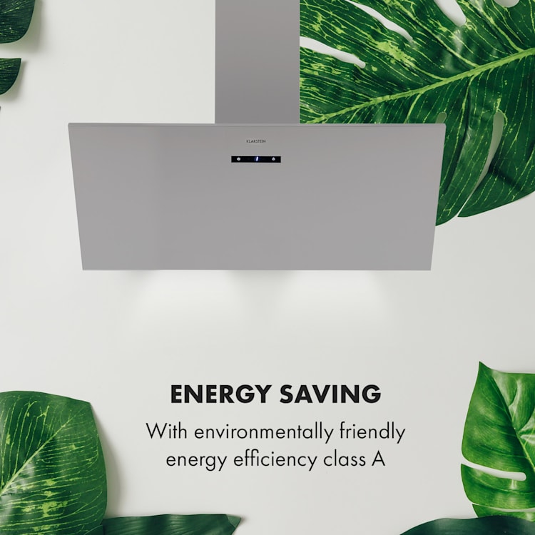 Silver Lining 90, Extractor Hood, 90cm, 568m³ / h, EEC A, Stainless Steel 90 cm