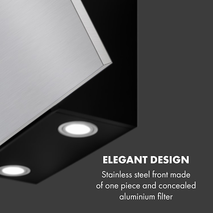 Silver Lining 90, Extractor Hood, 90cm, 568m³ / h, EEC A, Stainless Steel 90 cm