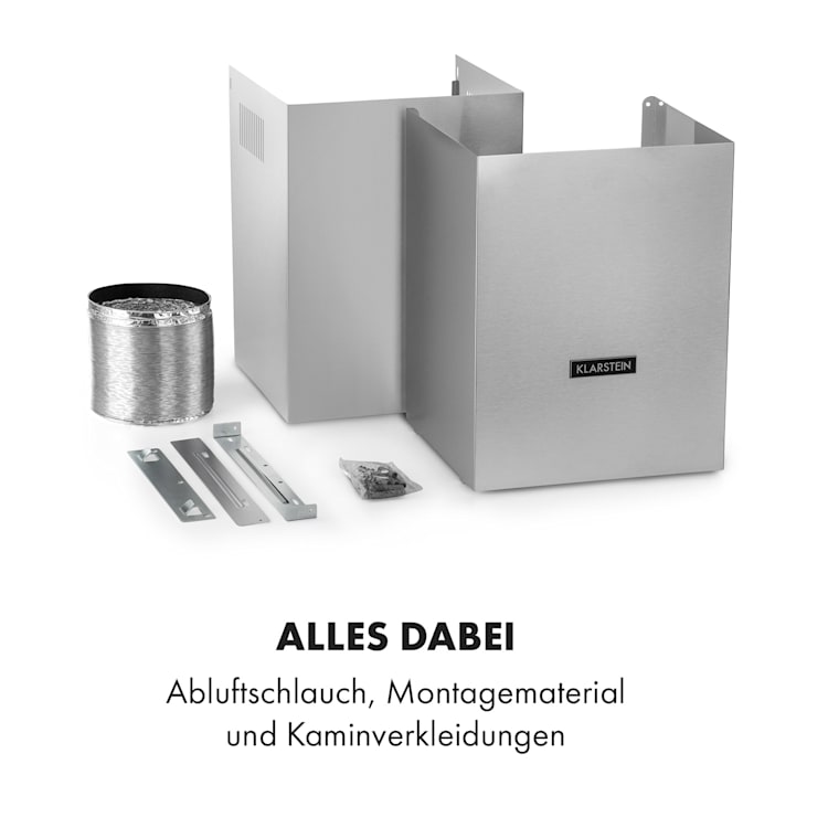 Corvette Americana Dunstabzugshaube Baffle-Filter 584 m³/h
