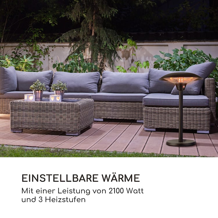 Loras Infrarot-Heizstrahler Carbon-Heizspiralen 2100W IP44