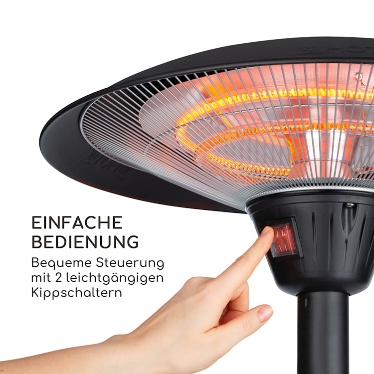 Loras Infrarot-Heizstrahler Carbon-Heizspiralen 2100W IP44