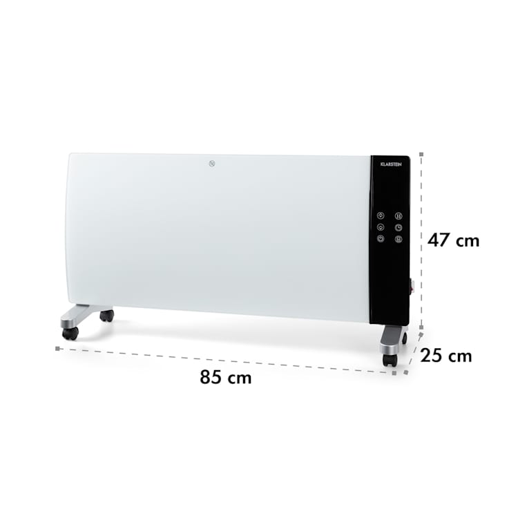 Lindholm Konvektionsheizgerät Thermostat Timer 2000W Weiß