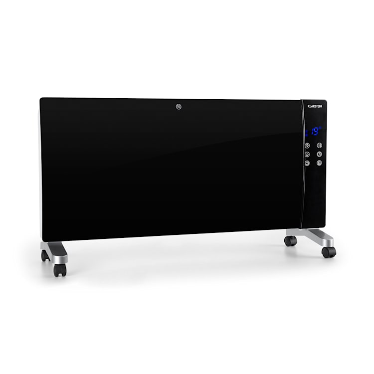 Calentador de convección Lindholm termostato temporizador 2000W Negro