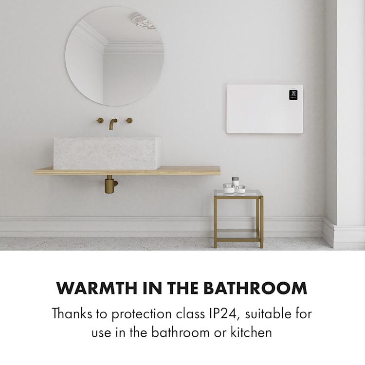 Bansin Smart 1500, konvektor, 1500 W, vezérlés applikáción keresztül 1500 W | Fehér