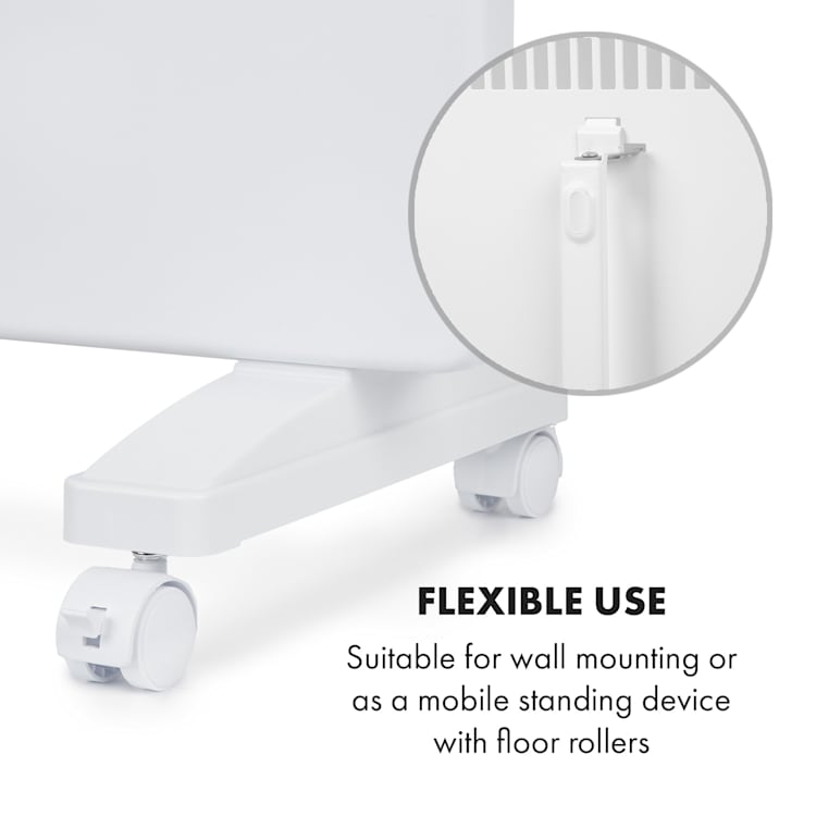 Bansin Smart 1500, konvektor, 1500 W, vezérlés applikáción keresztül 1500 W | Fehér